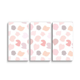 Obraz - 3-dílný Fleky: 120x80 cm