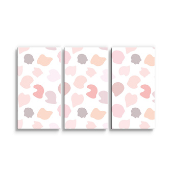 Obraz - 3-dílný Fleky: 120x80 cm