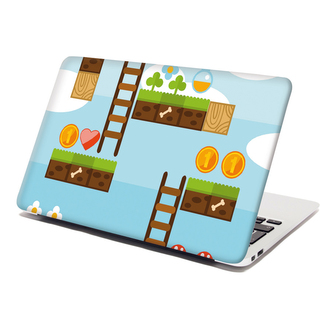 Samolepka na notebook Videohra 2: 29x20 cm