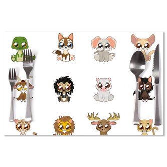 Prostírání Zvířátka 4: 40x30cm