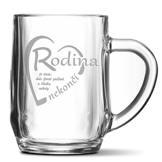 Půllitr Rodina: 0,5