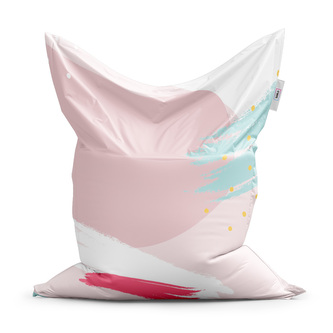 Sedací vak Světlý vzor: 150x100 cm