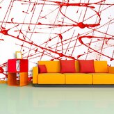 Tapeta Krvavé cákance: 336x220 cm