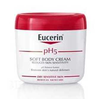 Eucerin Jemný tělový krém na suchou citlivou pokožku pH5 (Soft Body Cream) 450 ml unisex