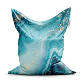 Sedací vak Modrý pigment: 150x100 cm