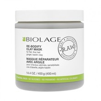 Biolage Jílová maska pro jemné a zplihlé vlasy Biolage R.A.W. (Re-Bodify Clay Mask) 400 ml woman