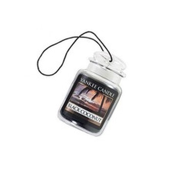 Yankee Candle Luxusní visačka do auta Černý kokos (Black Coconut) 1 ks unisex