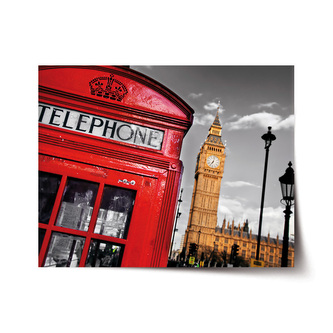 Plakát Londýn 3: 120x80 cm