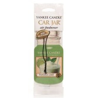 Yankee Candle Papírová visačka do auta Vanilka s limetkou (Vanilla Lime) 1 ks unisex