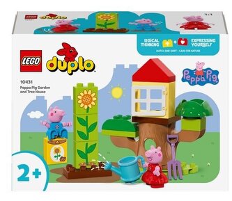 Prasátko Peppa - zahrada a dům 10431