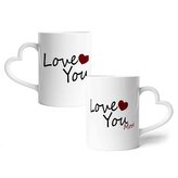 Hrnky Love you, Love you more: 2ks 330ml