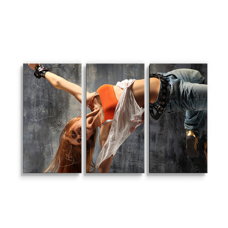 Obraz - 3-dílný Tanečnice: 120x80 cm