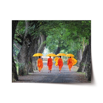 Plakát Mniši: 120x80 cm