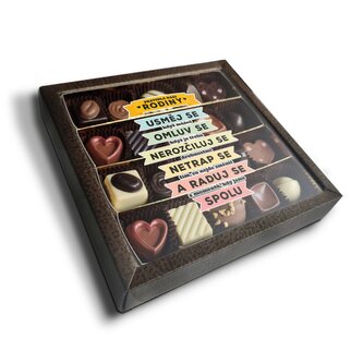 Pralinky Pravidla naší rodiny: 20 ks pralinek