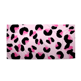 Ručník Růžový gepard: 70x140 cm Ručník Růžový gepard: 70x140 cm