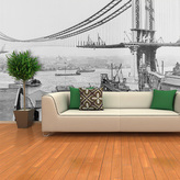 Tapeta Stavba mostu: 336x220 cm