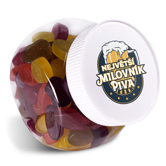 Gumové bonbóny Největší milovník piva: 1 litr