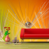 Tapeta Odkvetlé pampelišky 2: 336x220 cm