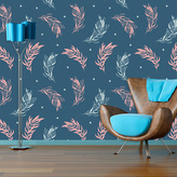 Tapeta Barevná peříčka: 336x220 cm