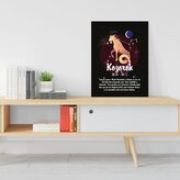 Dárková cedulka Kozoroh: 30x40 cm