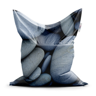 Sedací vak Černé kameny: 150x100 cm