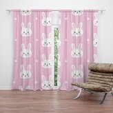 Závěs Králíčci: 2ks 140x250cm