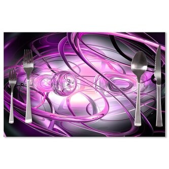 Prostírání Fialová abstrakce: 40x30cm