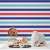 Tapeta Barevné veselé pruhy: 336x220 cm