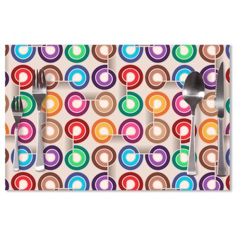 Prostírání Barevné spirály: 40x30cm