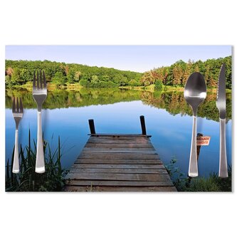 Prostírání Molo na jezeře: 40x30cm