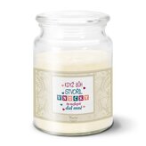 Svíčka Když Bůh stvořil vnučky: 500 g 