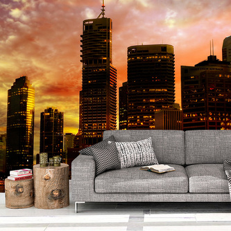 Tapeta Mrakodrapy: 208x125 cm Tapeta Mrakodrapy: 208x125 cm