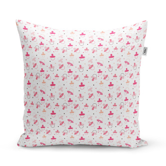 Polštář Růžové dudlíky: 50x50 cm