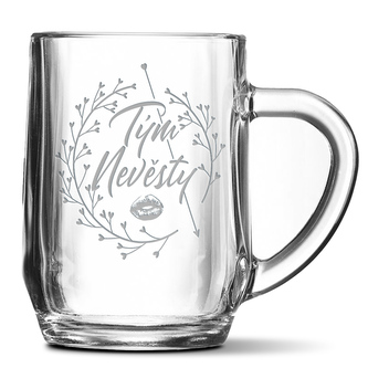 Půllitr Tým nevěsty: 0,5