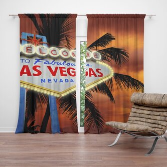 Závěs Fabulous Las Vegas: 2ks 140x250cm Závěs Fabulous Las Vegas: 2ks 140x250cm
