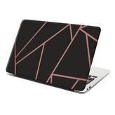 Samolepka na notebook Růžové obrazce: 38x26 cm