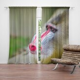 Závěs Mandril: 2ks 140x250cm