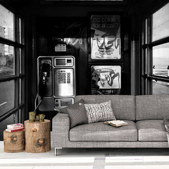 Tapeta Telefonní budka: 125x75 cm