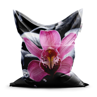Sedací vak Růžová orchidea: 150x100 cm Sedací vak Růžová orchidea: 150x100 cm