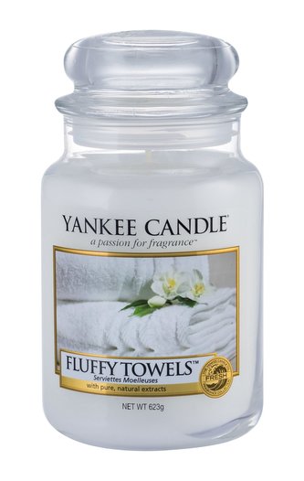 Yankee Candle Aromatická svíčka Classic velký Fluffy Towels 623 g unisex