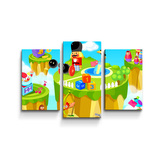 Obraz - 3-dílný Dětský motiv 2: 75x50 cm