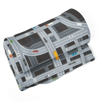 Deka Dětská autodráha: 150x120 cm