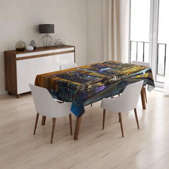 Ubrus Letadlo nad mrakodrapy: 130x170 cm Ubrus Letadlo nad mrakodrapy: 130x170 cm