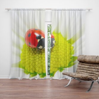 Závěs Beruška na květu: 2ks 140x250cm Závěs Beruška na květu: 2ks 140x250cm