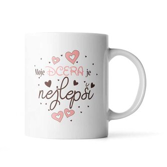 Hrnek Moje dcera je nejlepší: 330 ml