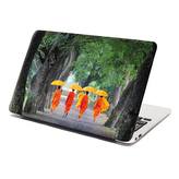 Samolepka na notebook Mniši: 29x20 cm