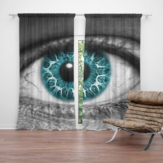 Závěs Modré oko: 2ks 140x250cm Závěs Modré oko: 2ks 140x250cm