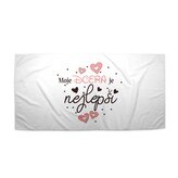 Ručník Moje dcera je nejlepší: 70x140 cm