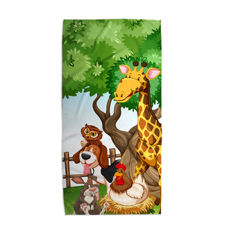 Ručník Zvířátka 2: 30x50 cm