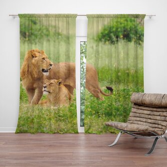 Závěs Lev a lvice: 2ks 140x250cm Závěs Lev a lvice: 2ks 140x250cm